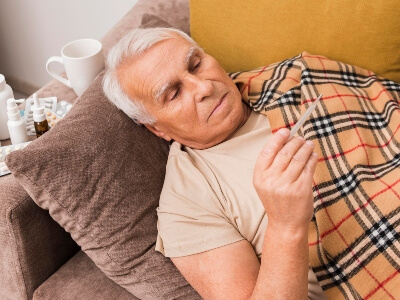 La gripe en las personas mayores